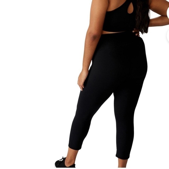 COTTON ON Women's Active High Waist Core 7/8 Tight Leggings Black - Picture 7 of 10